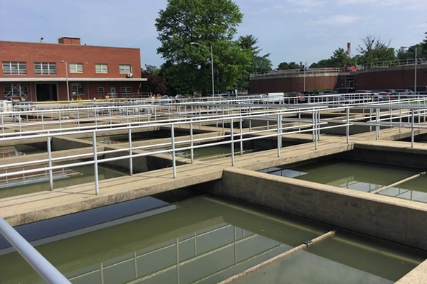 Water treatment plant in Harrisburg PA
